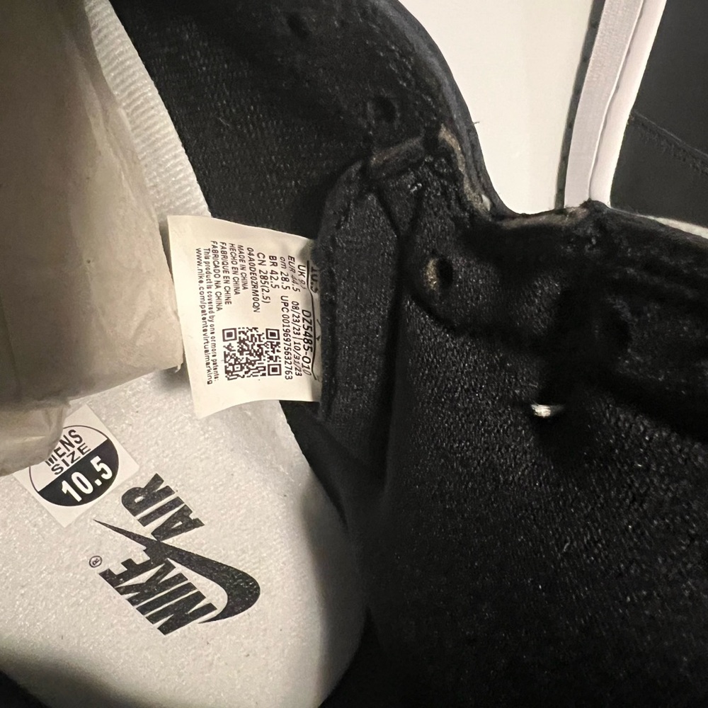Brand New 1985 Air Jordan 1s Black & White Still In The Box. Like For A Deal!!! - Picture 6 of 16